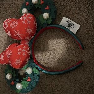 christmas minnie ears